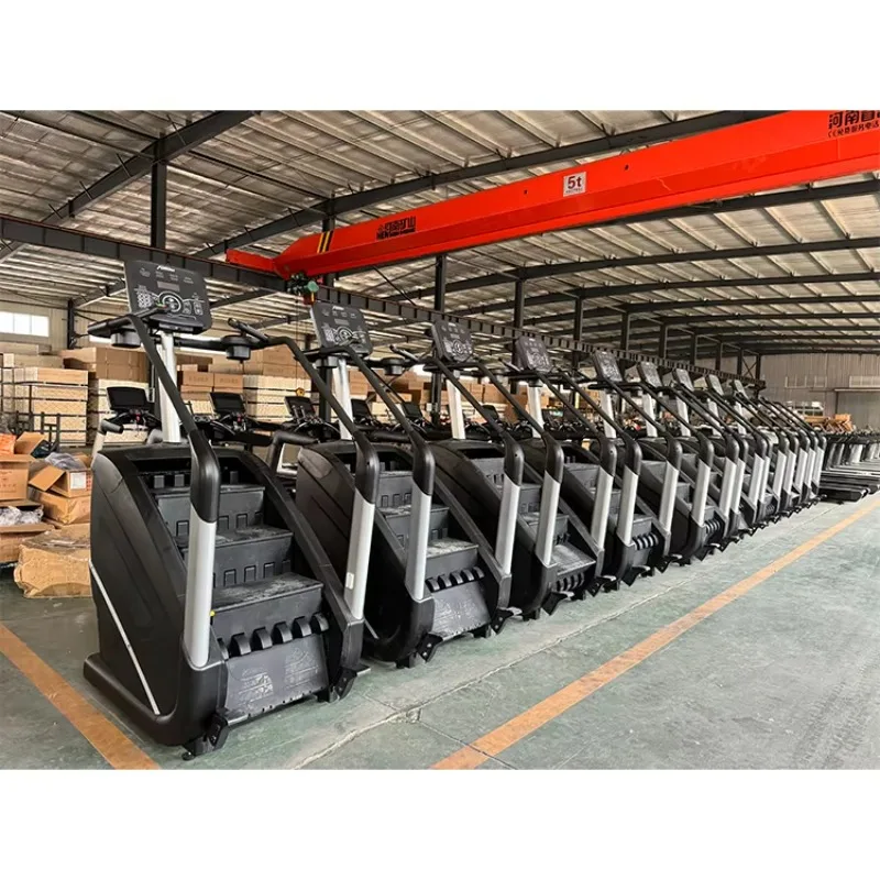 Máquina comercial de escalada de escada para academia, exercício cardiovascular, mestre/stepper, equipamento de treino, máquina elétrica de escalada