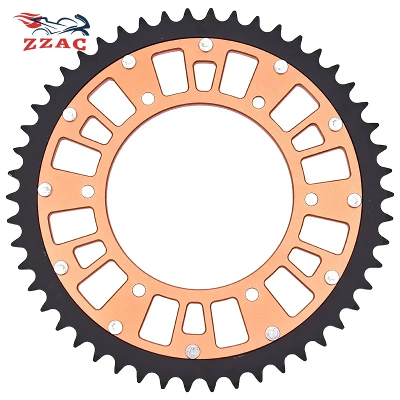 50T Motorcycle Steel Aluminum Composite Sprocket For KT/M 125 144 150 200 250 EXC MX SX XC-W XC MXC SX-F XCF-W XCW-E EXC-F