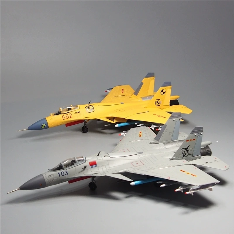 1:72 Scale Military Force J-15 Flying Sand Fighter Model Diecast Alloy Classics Souvenir Toys Gifts Ornaments Static Display