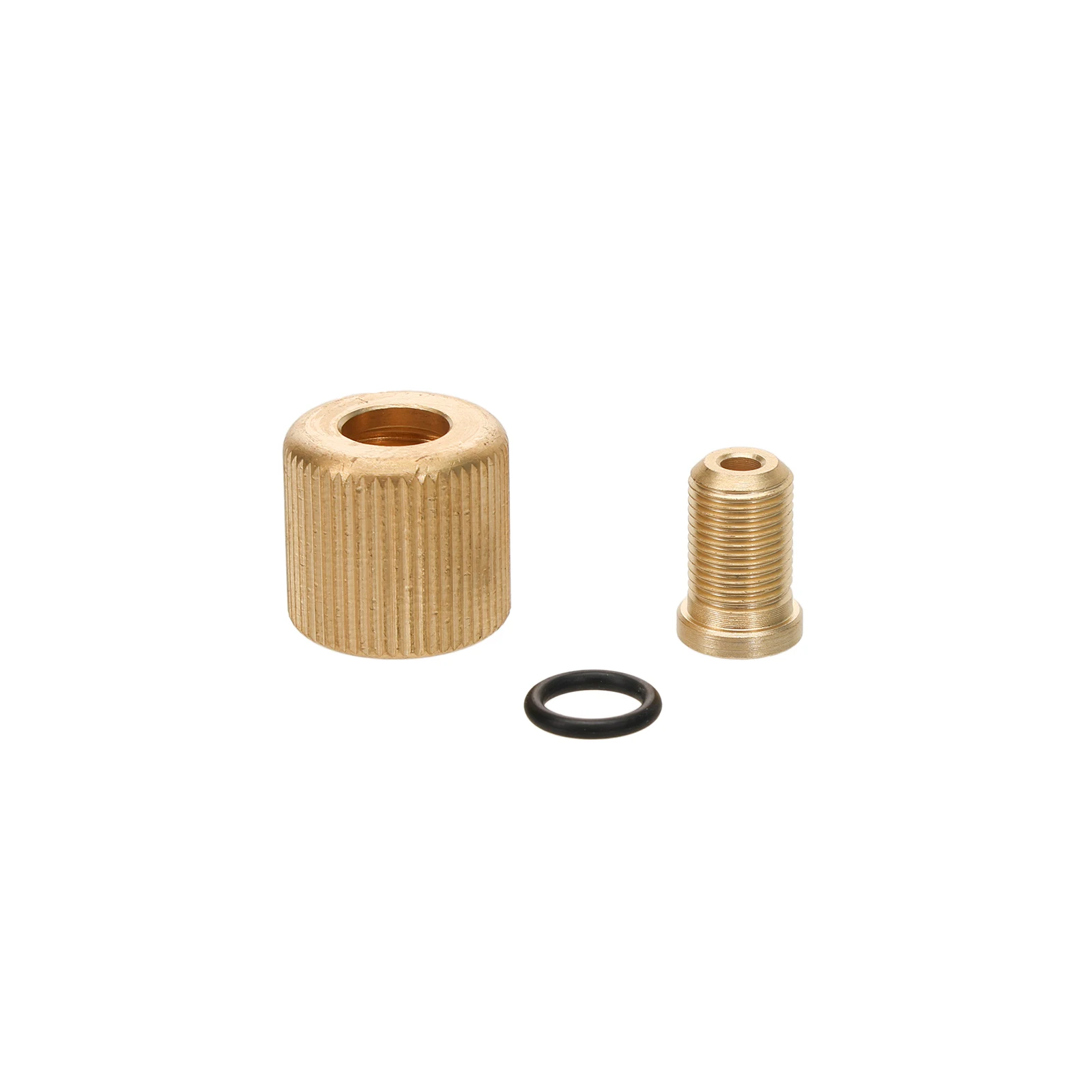 Brass 1/4 FFL to M8 Swivel Adapter Mini Co2 Regulator Replacement Part Homebrew Kegging Ball Lock MFL Part