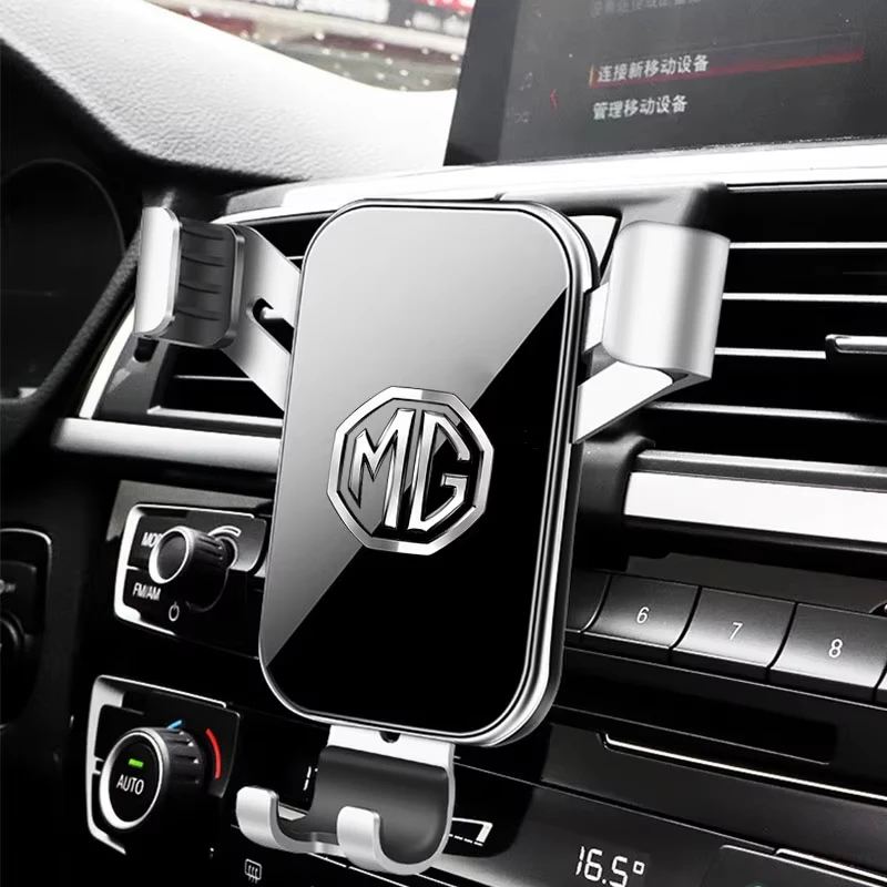 Car Air Vent Phone Holder ABS Fixed Stand Automobile Accessories Compatible MG ZS GS MG5 MG6 MG7 MG3 GT Gundam 350