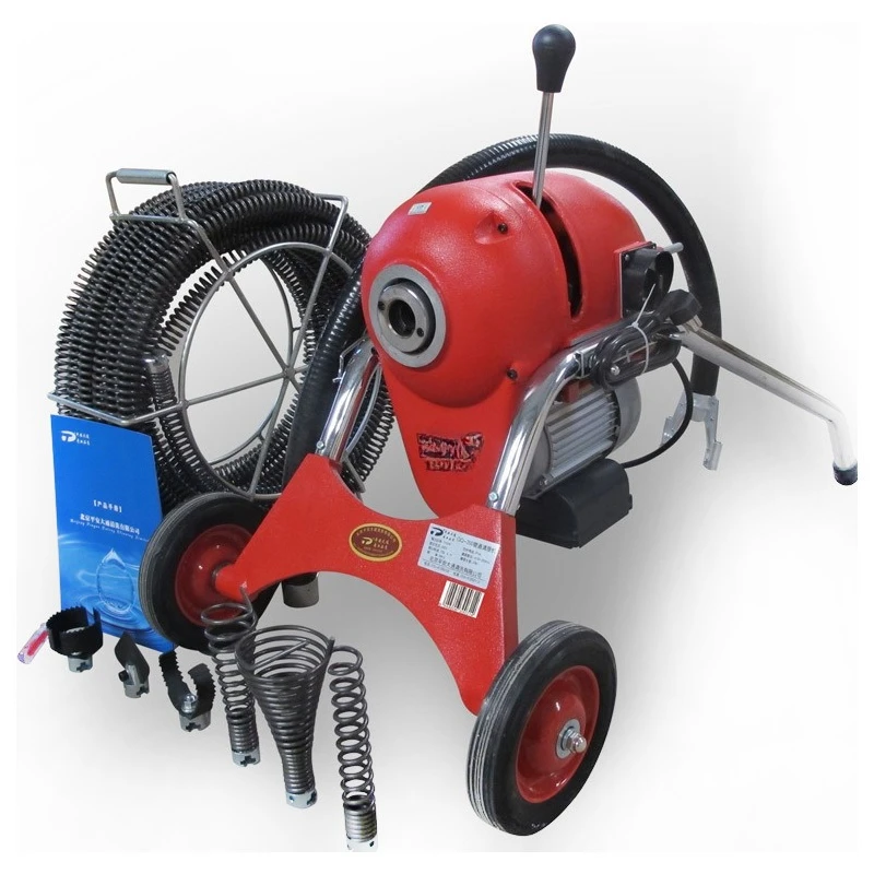 Electric pipe dredging machine Municipal large outdoor sewer blockage Electric dredging machine
