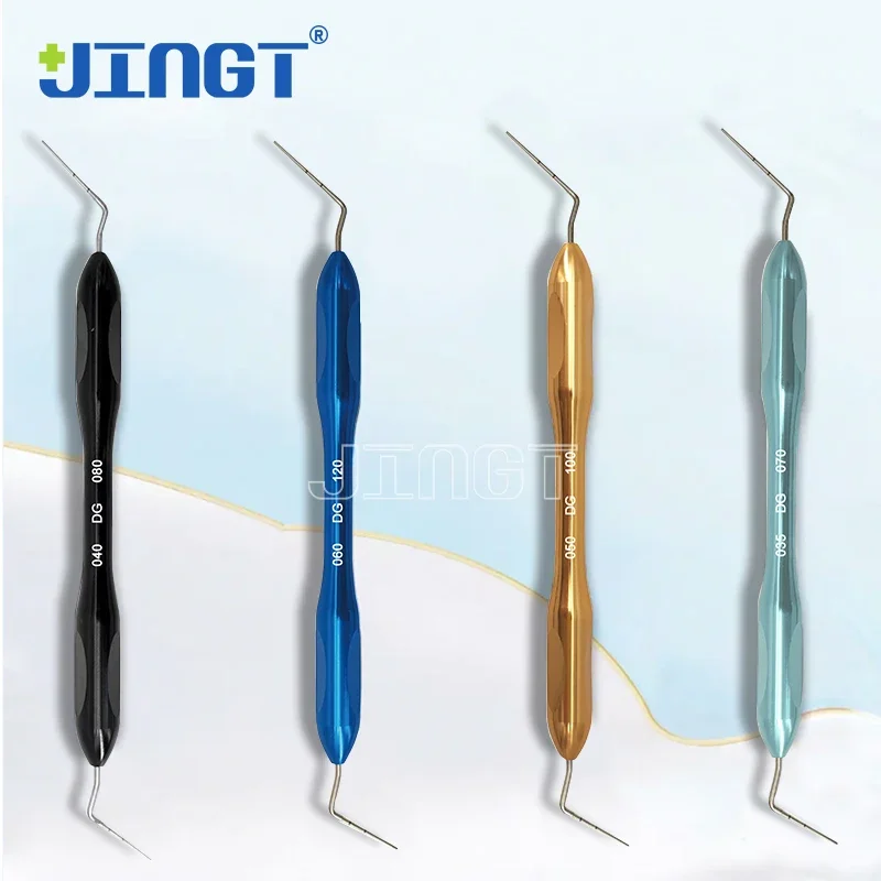 

JINGT 1PCS Dental Endo Hand Plugger Fill Instrument NITI Tip Teeth Root Canal Filling Vertical Pressurizer Dentist Tools