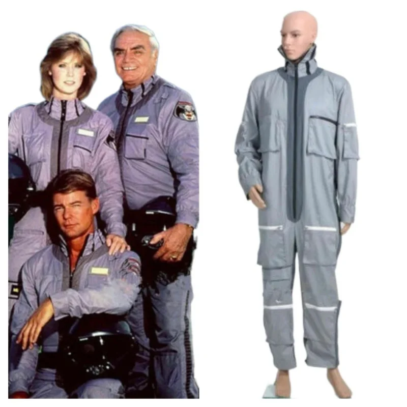 

Airwolf Flightsuit Jumpsuit Costume Uniform Flight Suit Tailored