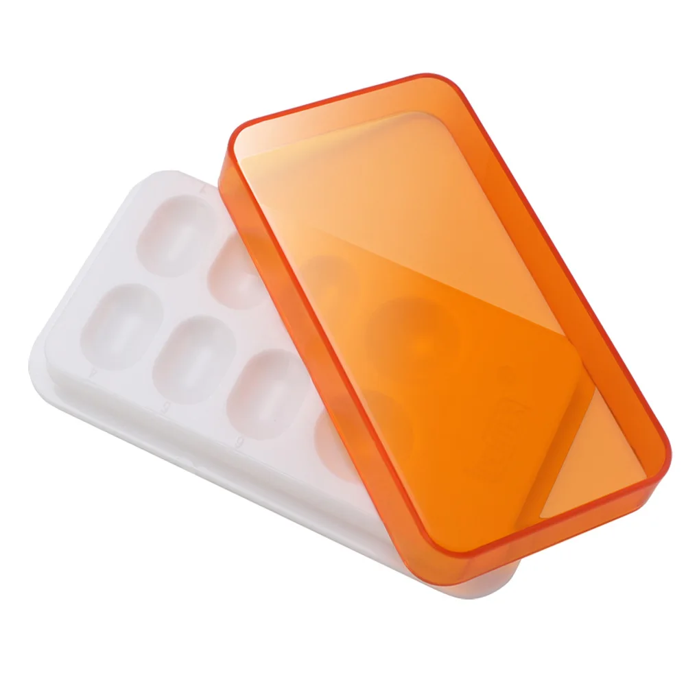 Caixa de sombreamento dental com 8 buracos, paleta dentária com tampa, caixa de folheado dental, capa de mistura de resina, organizador de sombreamento, ferramenta, equipamento de laboratório