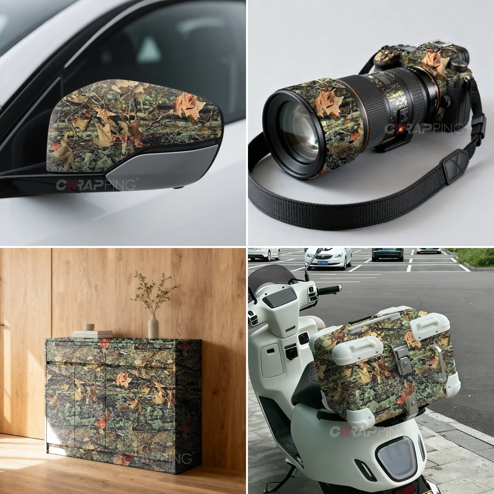 Vinyl-Folien-Autostyling und -Verkleidung Selbstklebende Kratzfeste Aufkleber für Autofolien-Abdeckung Tarnfolie Fahrzeugdekoration – Detail 6
