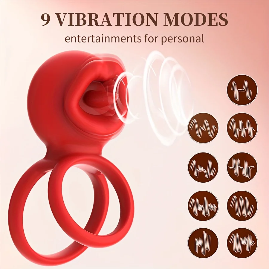 تهتز الديك الدائري القضيب كم مع الورد البظر محفز G بقعة القضيب الدائري هزاز الأزواج الكبار لعبة الجنس للرجال والنساء