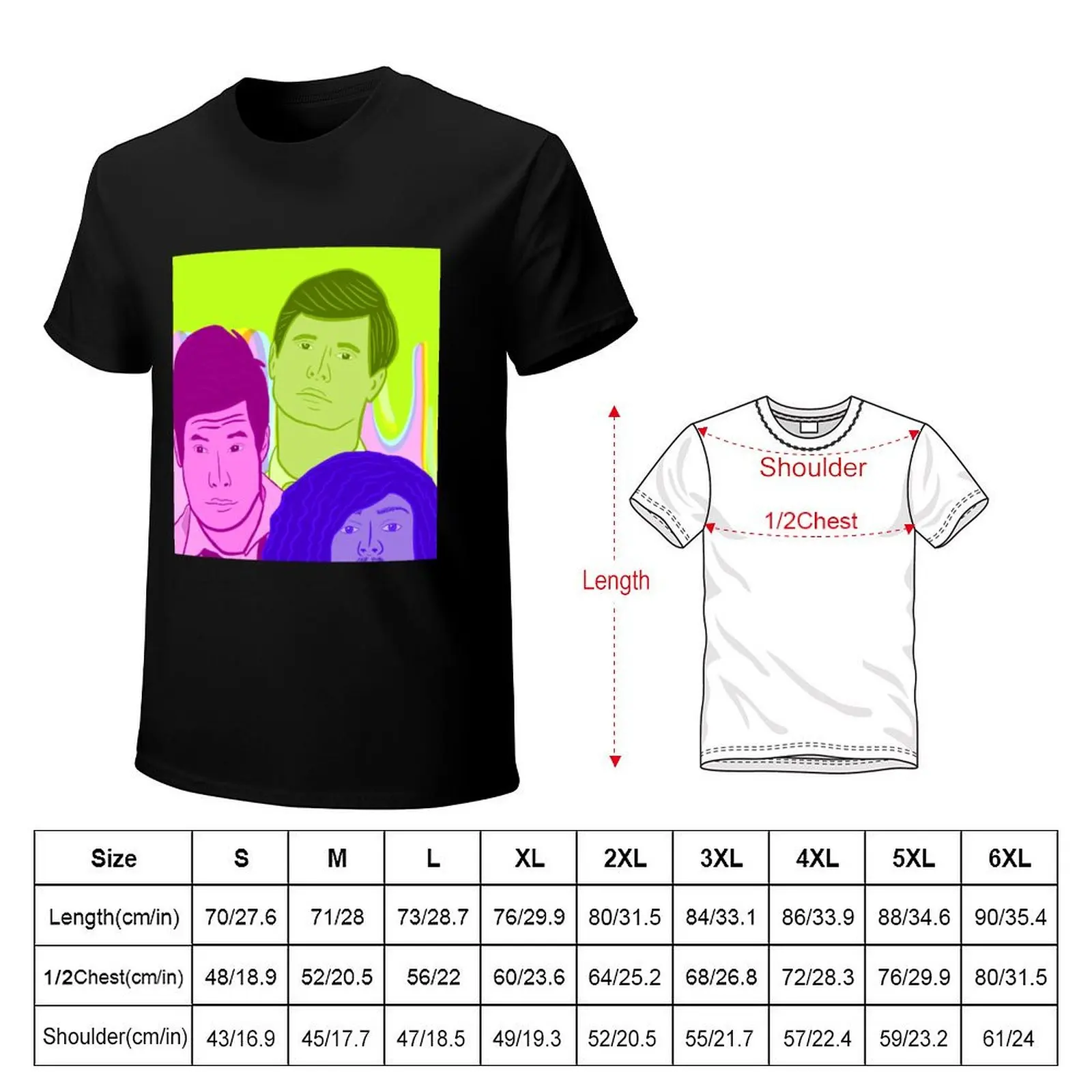 Workaholics T-Shirt summer tops tees plus size tops kawaii clothes mens clothing