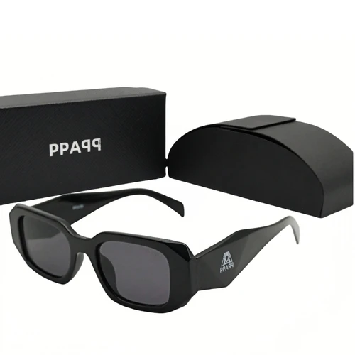 ppaqq Gafas de sol de lujo para mujer de diseñador para hombre, moda, superventas, gafas para personas mayores para mujer, montura triangular