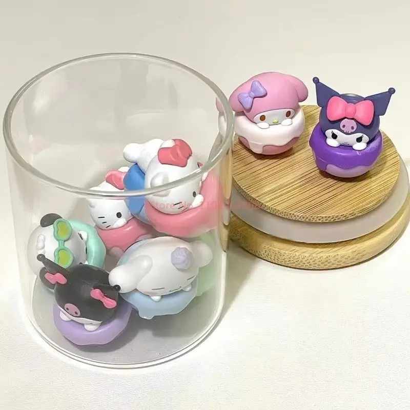 Echte Hot Nieuwe Verkoop Ijs Leuke Bean Serie Tumbler Blind Box Bag Mini Leuke Graan Kuromi Desktop Ornament Meisje Verjaardagscadeau