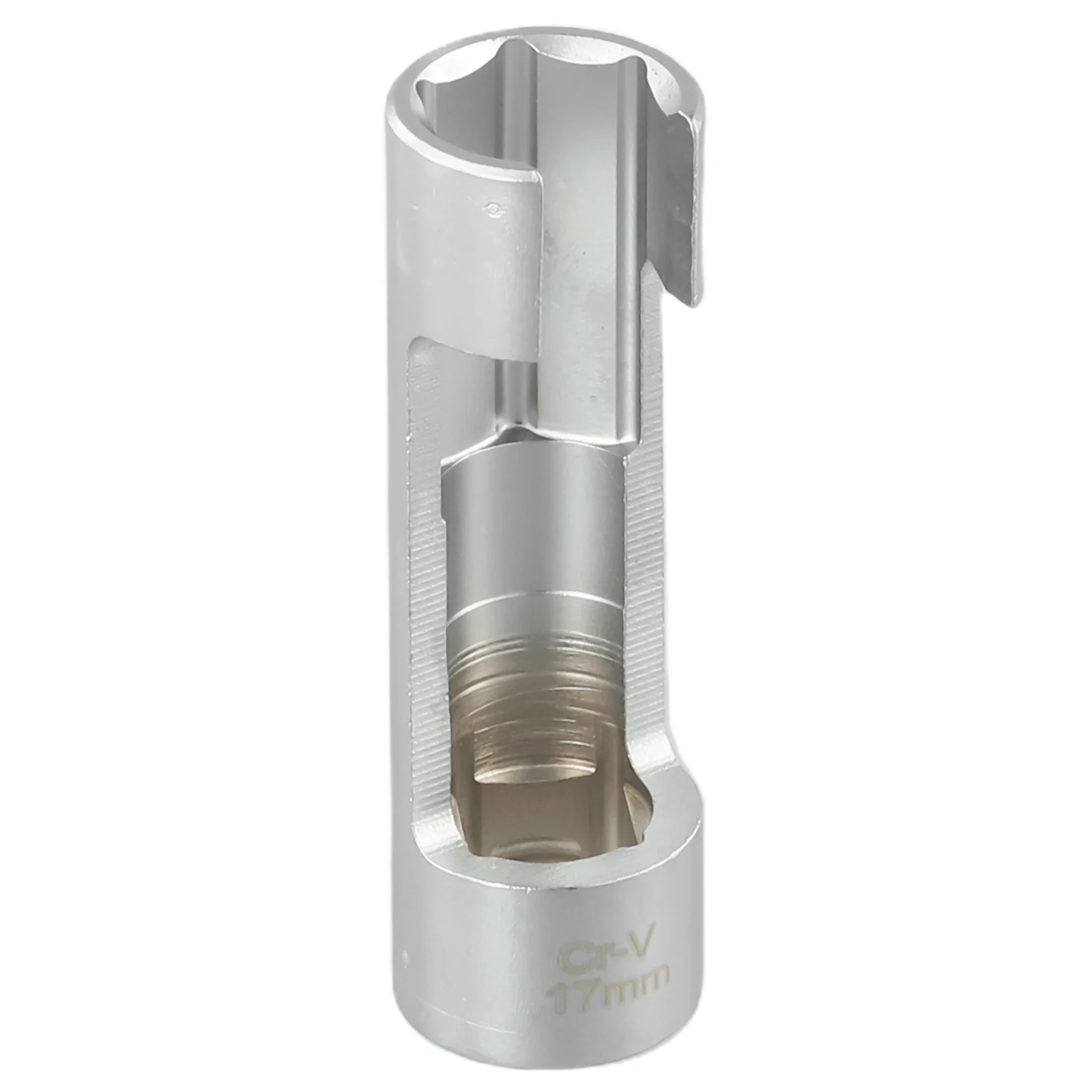 Tubo de inyector de combustible diésel, llave de Sensor de oxígeno para tuercas de codo y pernos, apertura Hexagonal, 17mm/19mm, 1 unidad