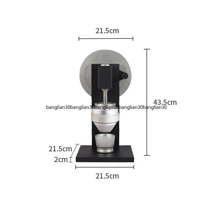 Hand Coffee Bean Grinder Single Product Italian Manual Grinding Machine Imported 83mm Cutter Plate for Household Use