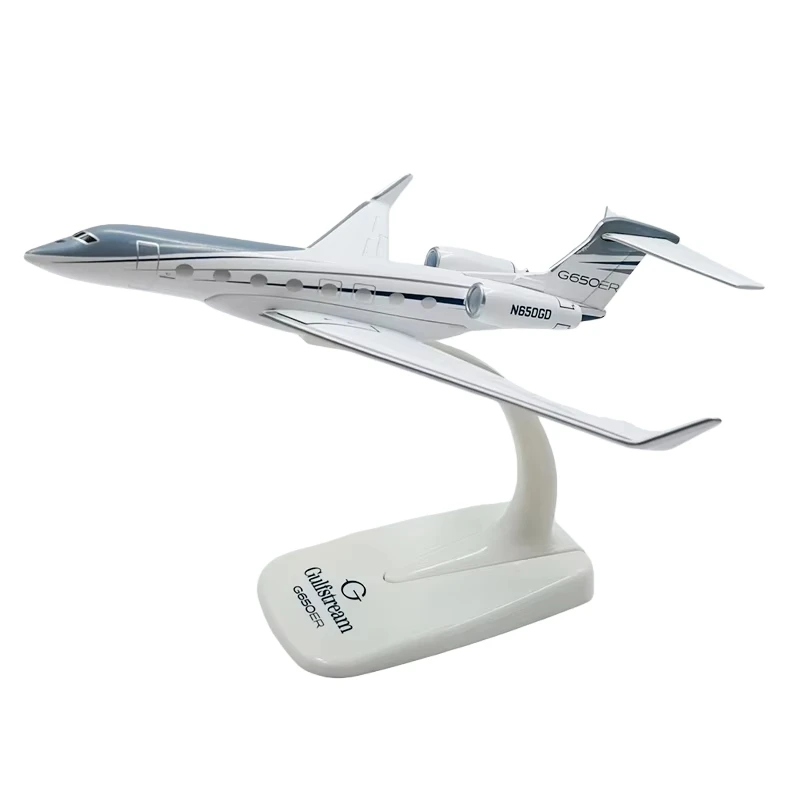

15cm G650er Prototype Business Jet 1:200 Scale Die-Cast Alloy Aircraft Model Toy Collectible Gift Display Piece
