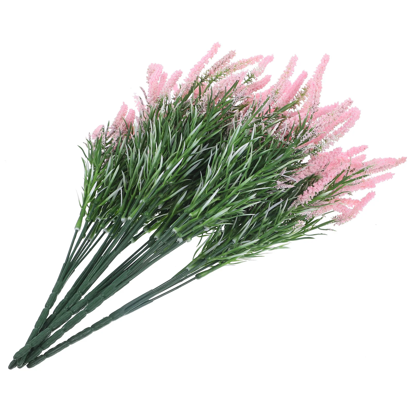 

6Pcs Simulated Wheat Plant Artificial Lavender Flowers Realistic DIY Fake Greenery for Wedding Party Home Decor Photography