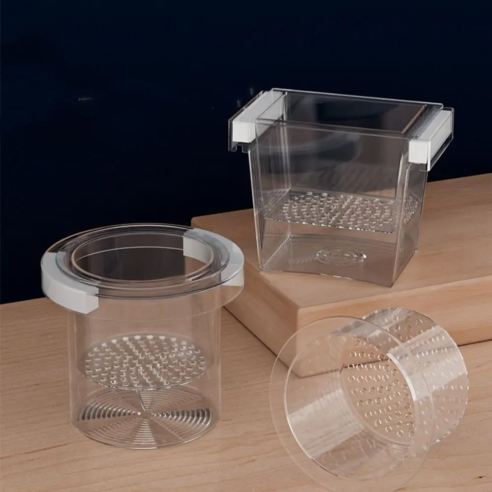

Acrylic Floating Fish Breeding Isolation Box Suspension Feeding Aquarium Breeder Feeder Ornamental Transparent Fish Breeding Box