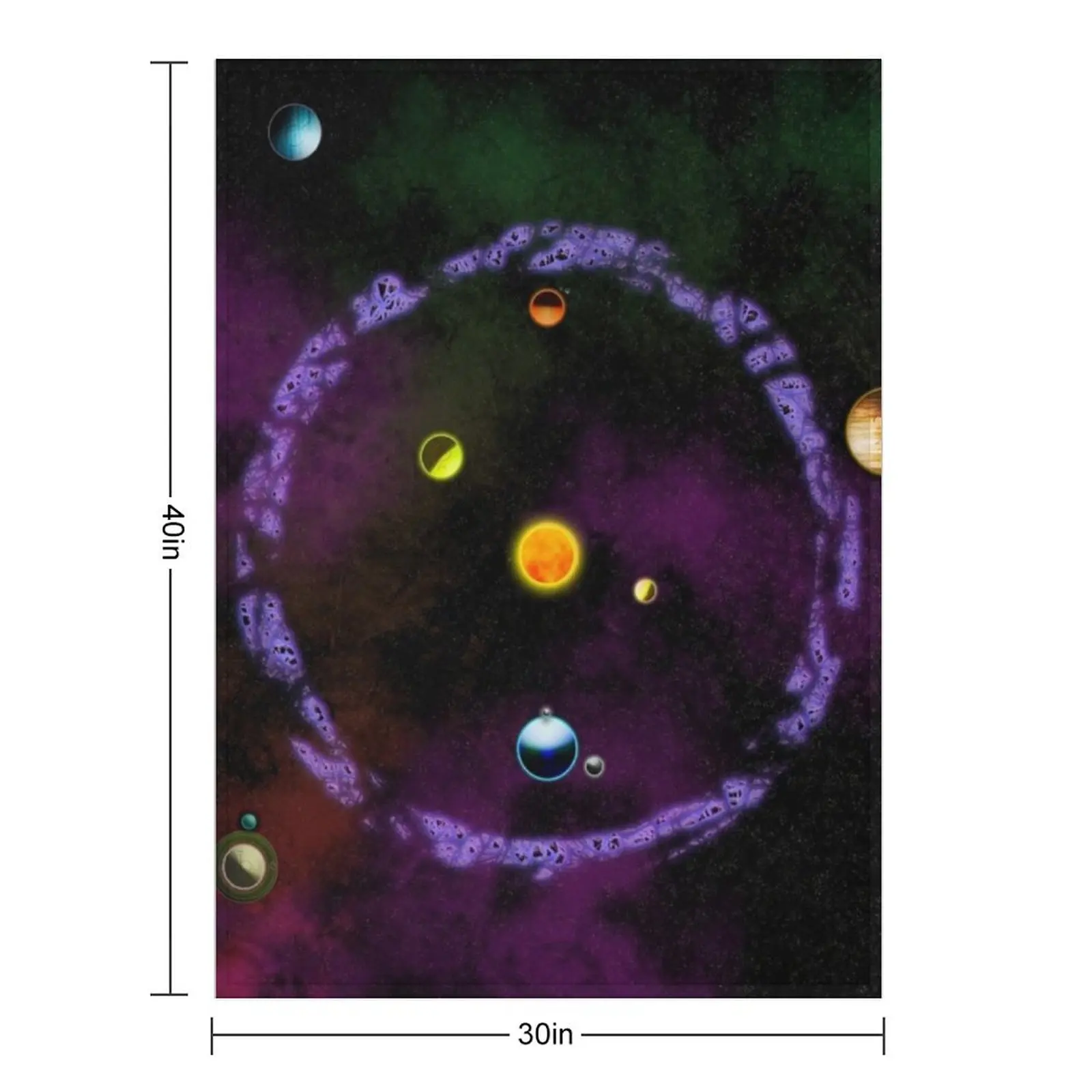 You Are Here (Destiny 2 mapmaking project) Throw Blanket Flannels For Baby Sofa Blankets For Baby Blankets