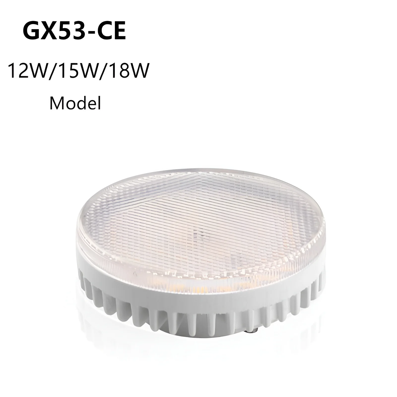 Lâmpada LED Gx53 para luzes sob o armário, luz de armário, holofote branco quente frio, 5W, 7W, 9W, 12W, 15W, 18W, CA 85-265V