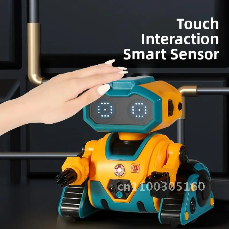 Zhiqu robot telecomandato rilevamento gesti interattivo 2.4G telecomando giocattolo canzone regalo per bambini