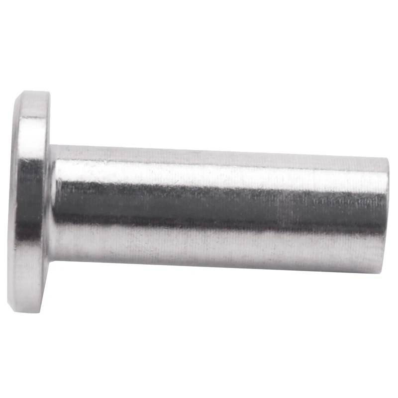 A63K-40 Pack T316 Stainless Steel Protector Sleeves For 1/8 Inch Wire Rope Cable Railing DIY Balustrade With 1Pc Drill Bit