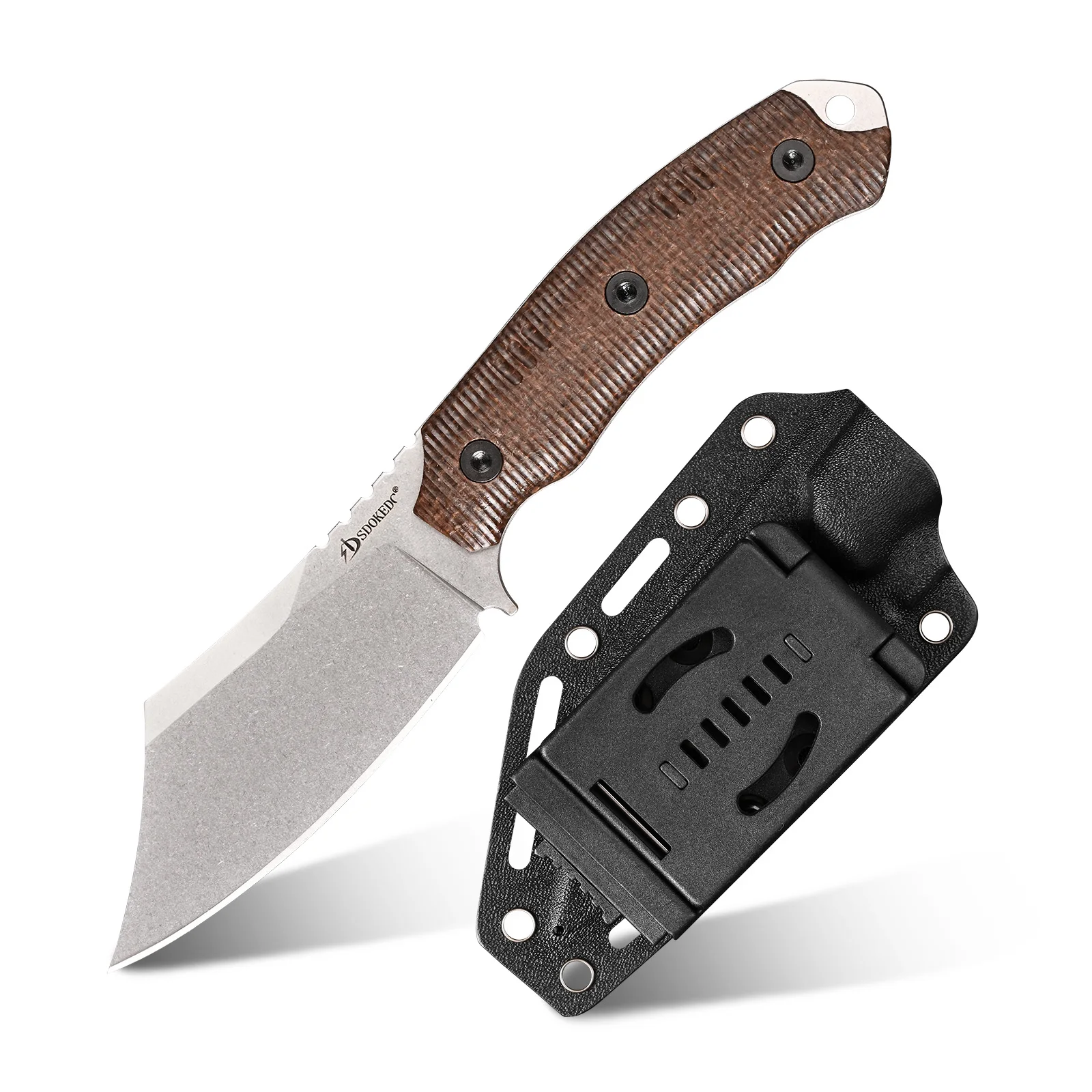 SDOKEDC Portable EDC Hand Tool DC53 Steel Outdoor Camping Hiking Fishing Utility Tool