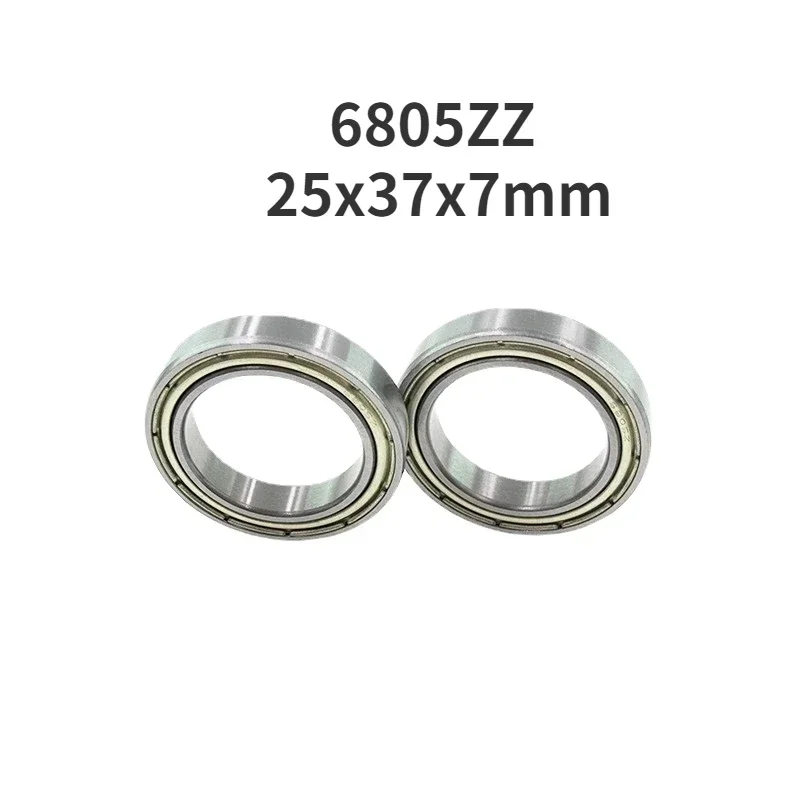6805ZZ bearing inner bore 25 Outer diameter 37 thickness 7mm bicycle wheel spindle bearing thin-wall bearing 25x37x7mm