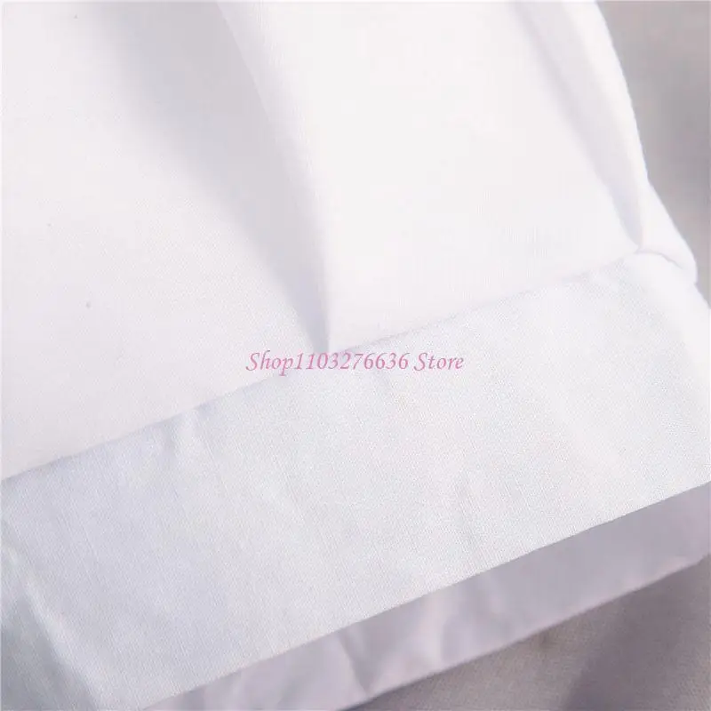 R6FD White Cook Photos  Infant Kids Costume Photography Prop Newborn Hat Apron
