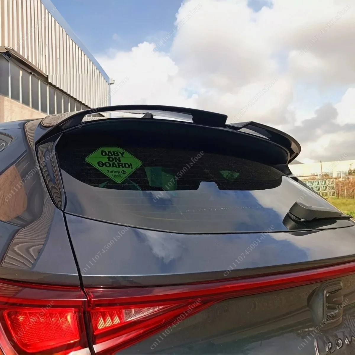 Gloss Oettinger Style Rear Spoiler For Seat Cupra Leon VZ TSI e-Hybrid 2025 2026 Hatchback Roof Wings Tuning Bodykits Trunk Lid
