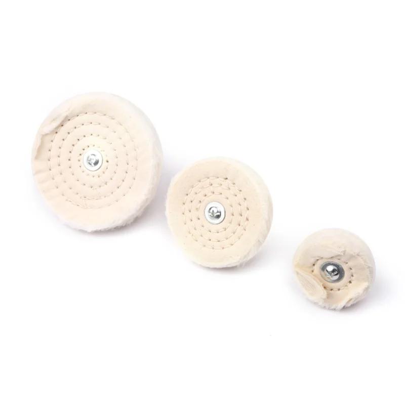 7pcs 6.35 Shank Lint Polishing Wheel Polishing Tool Kit Buffing Wheel Polishing Pad Tools For Stainless Steel Aluminum Copper