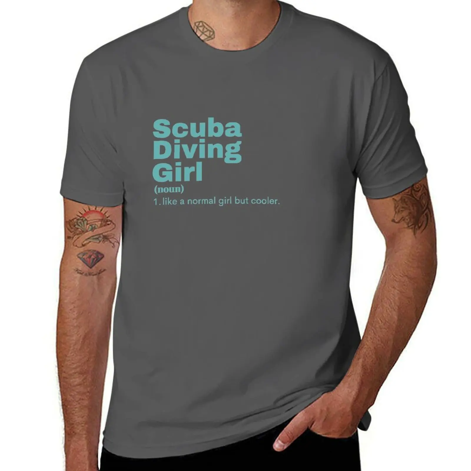 

Film Girl - Scuba Diving T-Shirt t shirt man luxury t shirt for man t shirts for man graphic vintage T-Shirt