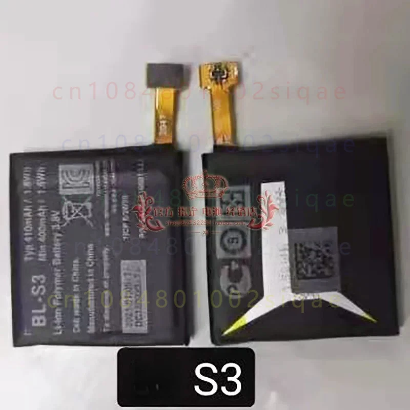 1PCS FOR LG G Watch R W110 W150 Smart Watch Battery BL-S3 410mAh Replacement Wristwatch Spare Battery