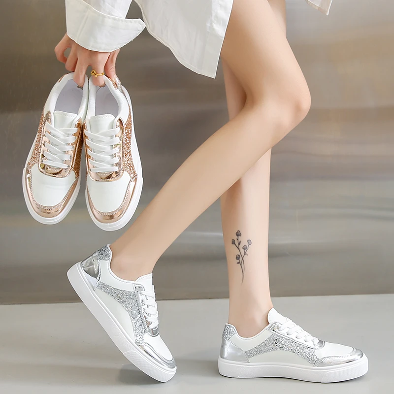 

Women Sneakers Round Toe Fashion Comfortable Sneakers Spring and Autumn Shallow Walking Breathable Sneakers Shoes for Women