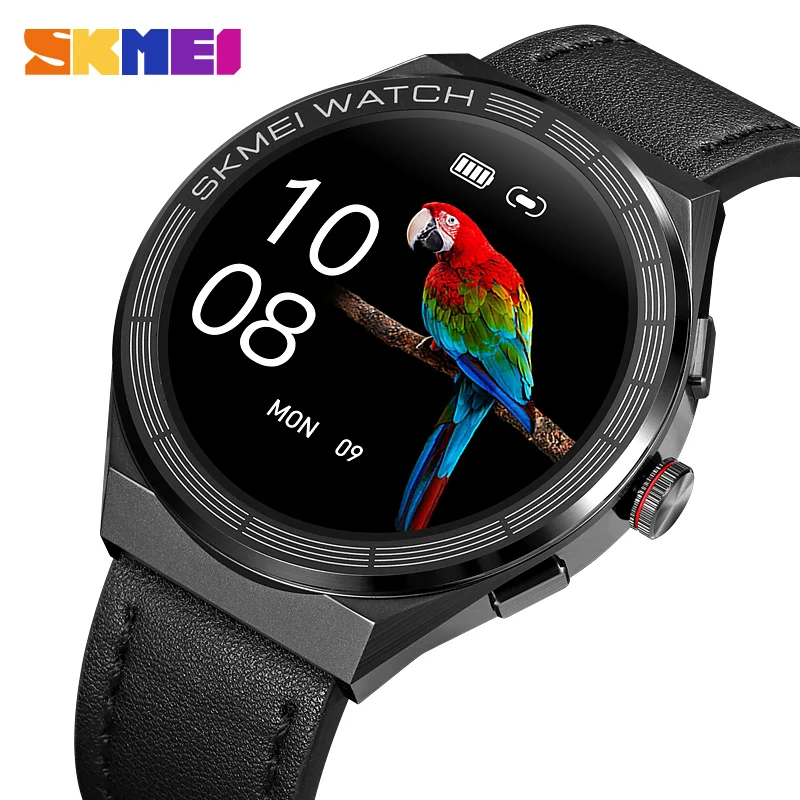 SKMEI Smart Watch Luxury Bluetooth Call Smartwatch Sleep Blood Pressure Monitor APP Control Call Reminder for Android IOS