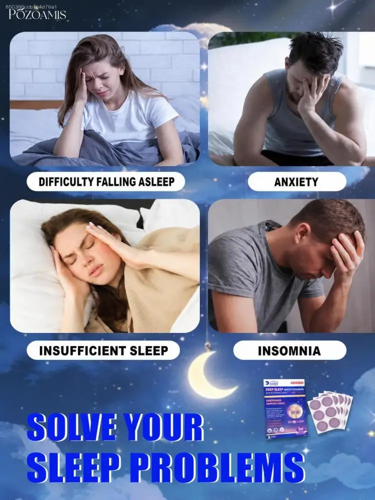 Sleep Patches--Lavender Promotes Sleep, Helping You Get 10 Hours Of Restful Sleep.