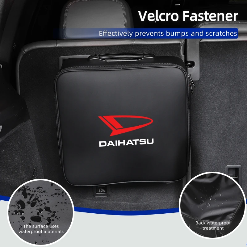 Car Rechargeable Gun Storage Bag Charging Gun Pouch Tool Organizer For Daihatsu Terios Sirion Mira Materia Rocky YRV Feroza Char