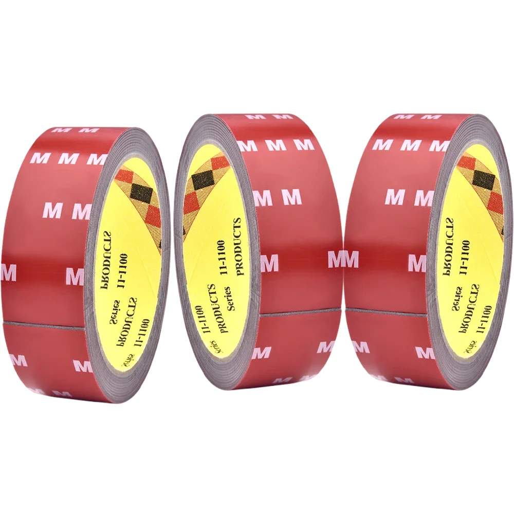 300 cm extra starkes doppelseitiges Klebeband, 3 Meter lang, 0,4 mm dick, für Auto, Heimindustrie, spezielles starkes doppelseitiges Klebeband