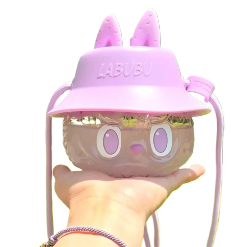 정품 팝마트 라부부 더 몬스터즈 와키 마트 시리즈 텀블러 블라인드 박스 홈 데코레이션 귀여운 모델 생일 선물 소녀용