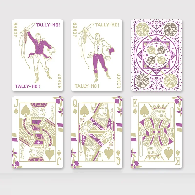 Tally-Ho Plants Playing Cards Deck Card Games Magic Tricks for Magician