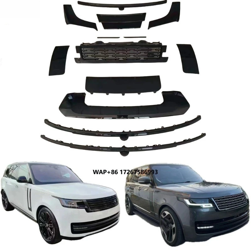 

Newest RR LR Vogue L460 Obsidian Body Kit Front & Rear Large Surround Bumpers for 2023+ RR LR Vogue L460 Cars