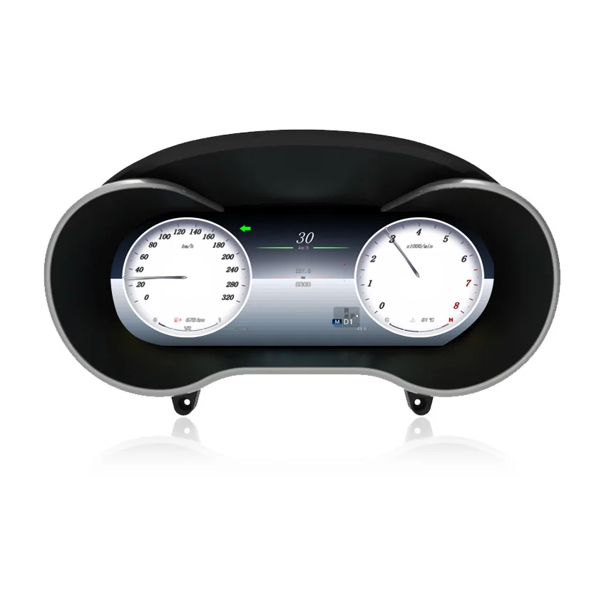 12,3-inch LCD-scherm Instrument Cockpit-display voor W205 C300 C43 digitale cluster