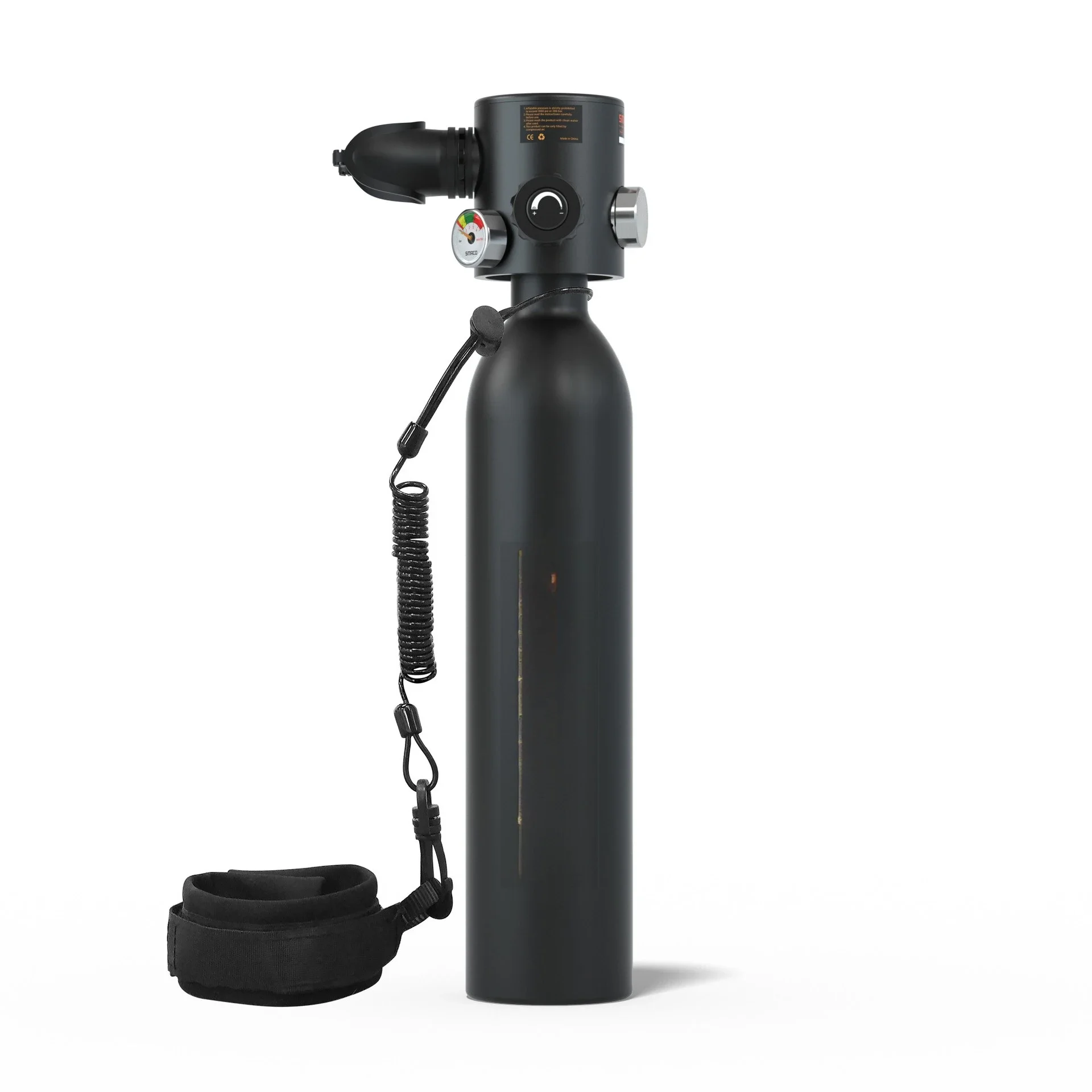 

Constant pressure diving gas cylinder 0.7L capacity diving breathing apparatus, portable diving cylinder