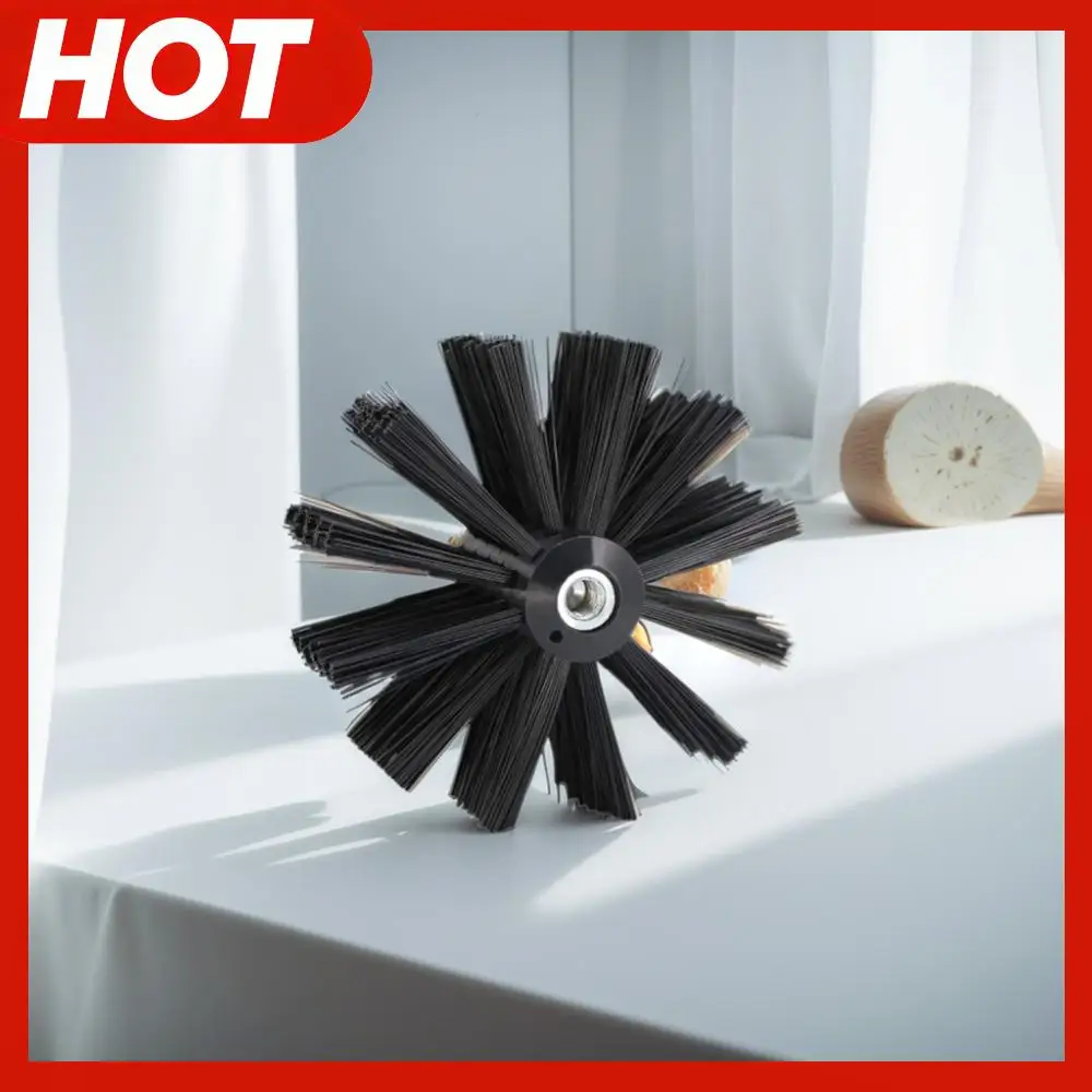 

Набор щеток для дымохода с длинными выдвижными ручками, очиститель воздуховодов сушилки, насадки 100/150 мм, инструменты для чистки внутренних стен камина