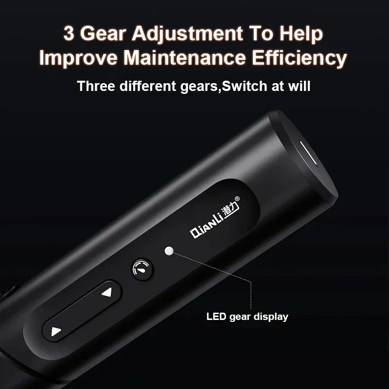 QIANLI penghilang lem listrik layar OCA, lem penghilang baru desain depan dan terbalik anti debu dengan alat lampu hijau