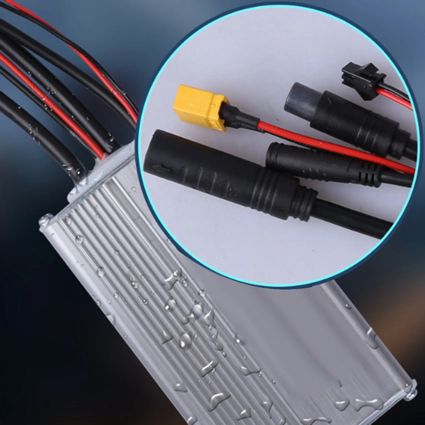 CGDS-4X Electric Bikes Sine Wave Controller 48V 500W 18A Brushless Motor Controller For Bafang Protocol Instrument