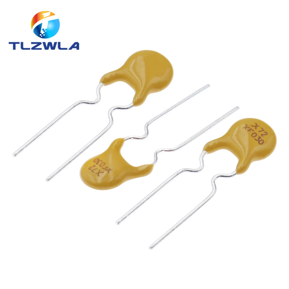 10PCS Self recovery fuse RXEF030 72V 0.3A 300MA PPTC