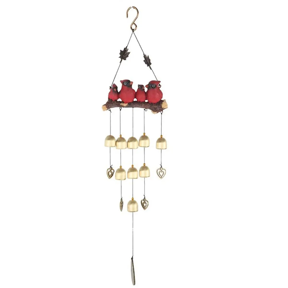 2026 Trend Outdoor Wind Chime, Cardinal Garden Wind Chime, Backyard Hanging Decoration, Dedicated to A Loved One