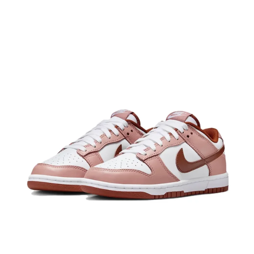 Nike Dunk SB cómodo resistente al desgaste antideslizante versátil casual low-top boardshets rosa hombres y mujeres con thesamemodels