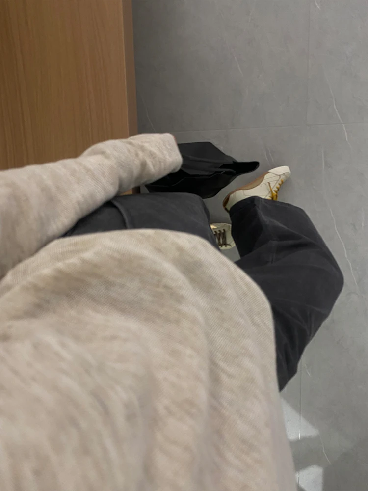 Koreanische Casual Sle V-Ne Taste Lange Sve Gestrickte Pullover frauen Herbst Winter Lose Einzigartige Schöne Pendeln Innere irt