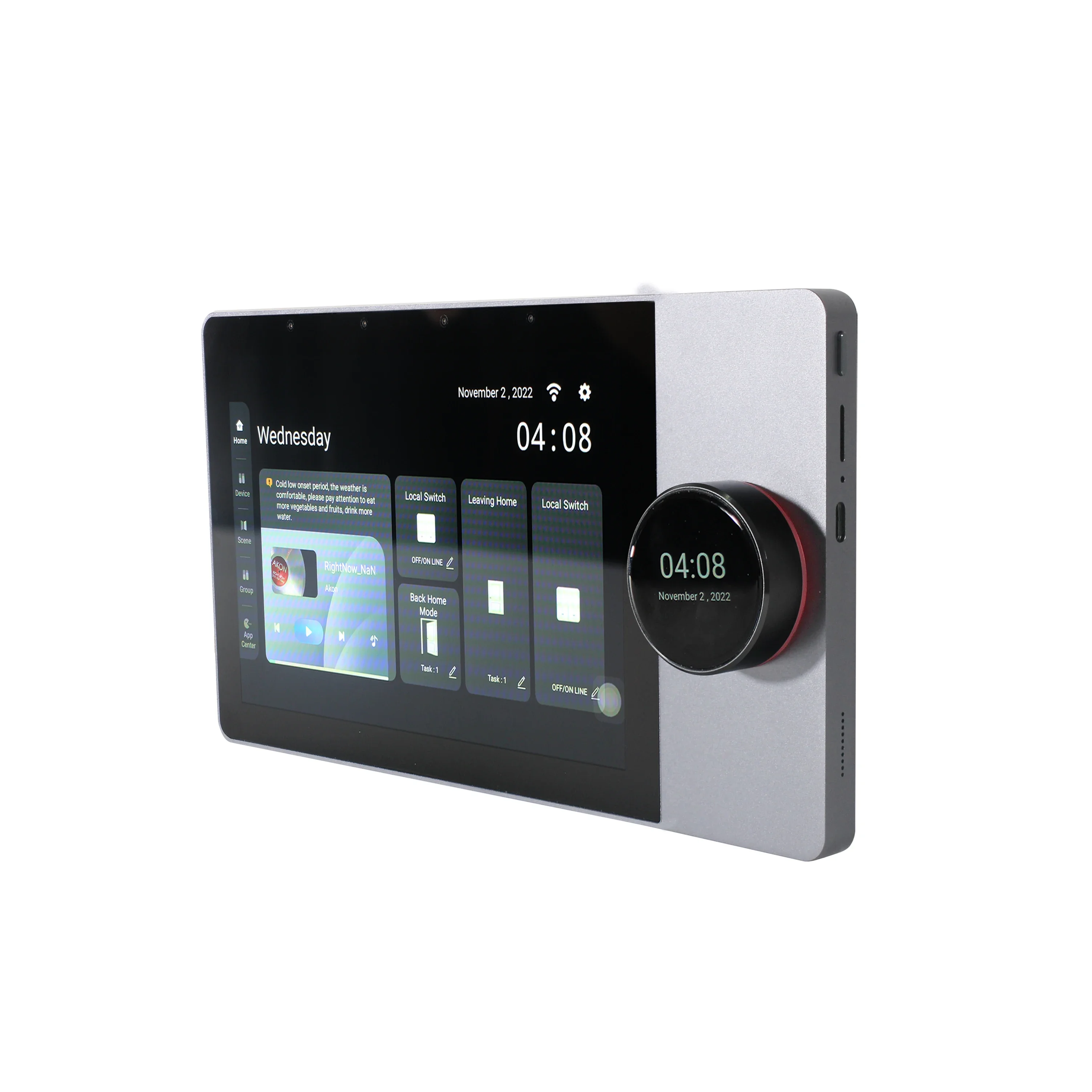 

CML Smart Home Control 2 Channel 25W WiFi/ Blue-tooth/ Tuya Zigbee Wall Amplifier with 8 Inch Touch Panel