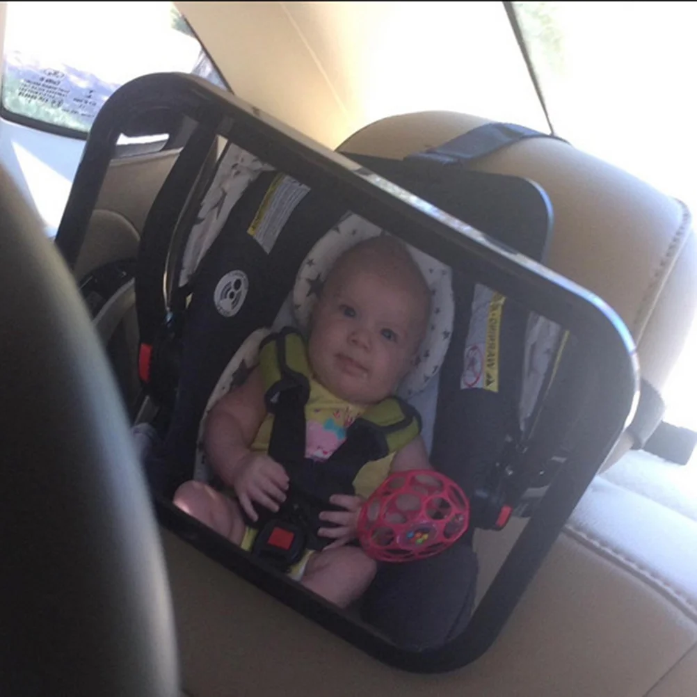 

Safety Mirror 360 Degree Adjustable Car Rearview Mirror for Car Seat Prevents Turning Head