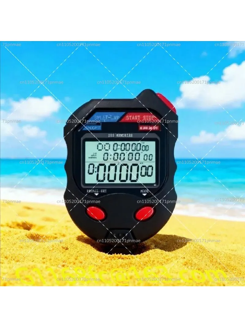 PC100D Stopwatch Decimal Timer Waterproof Sport Stop Watch for Running Training